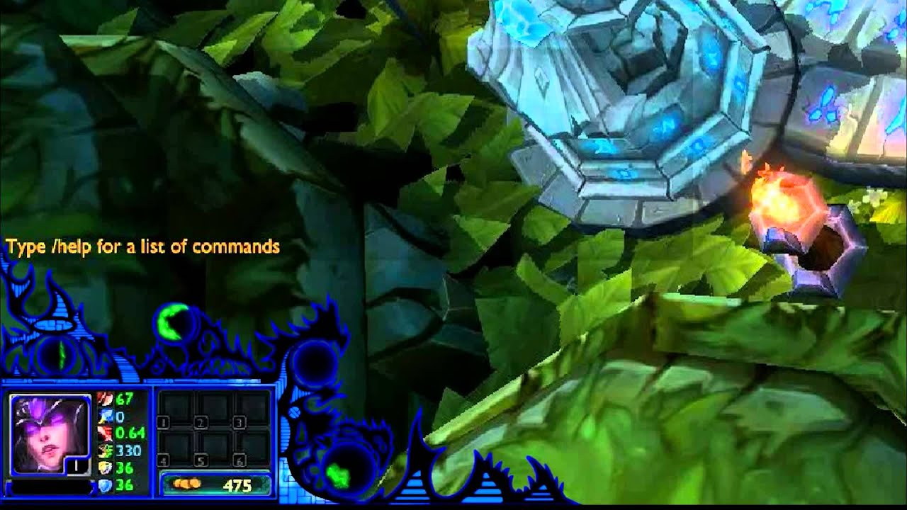 LOL Stream Overlay Animated - Alient Tech OLD (League Of Legends HUD)