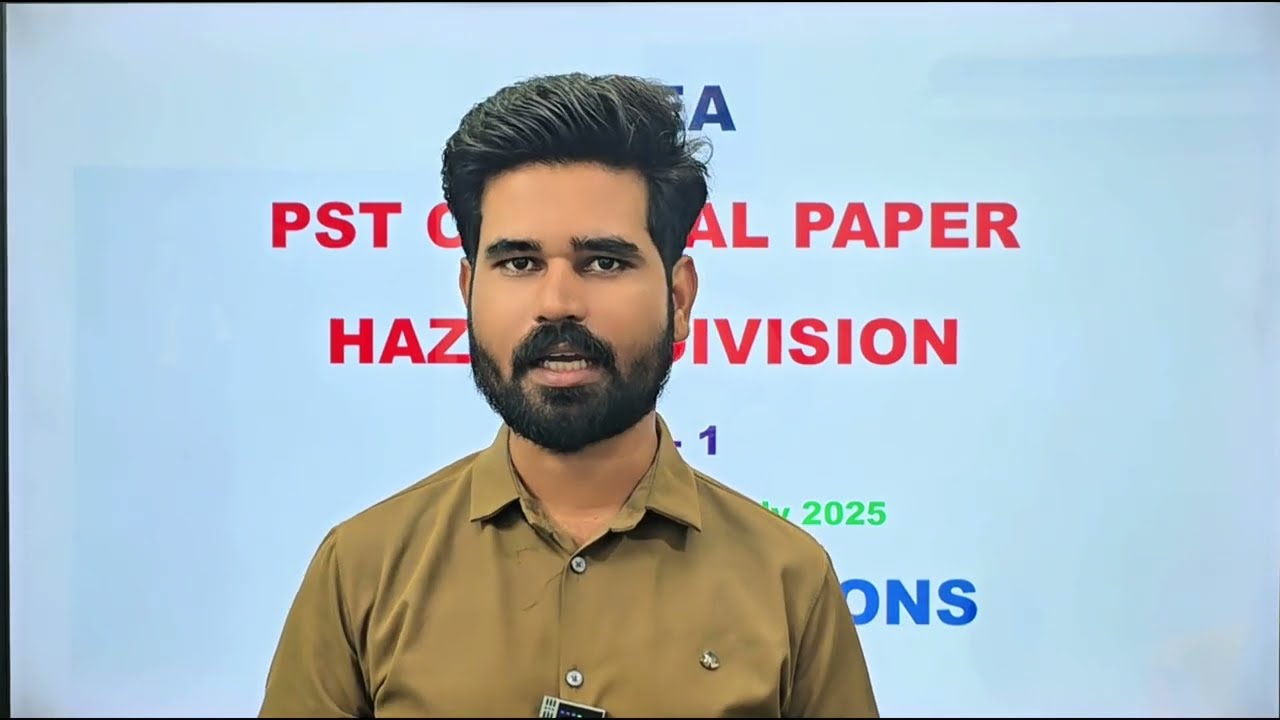 Today's PST Solved Paper 19-07-2025 | ETEA PST Full Paper with Answer Keys held on 19-07-2025 (P-1)