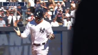 Aaron Judge hits WALKOFF homerun vs Astros!!!💪🔥