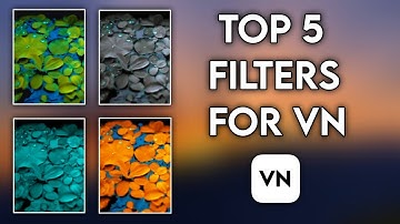 Vn filter download | vn video editor | vn app filter download | Top 5 Filters For Reels & Tiktok