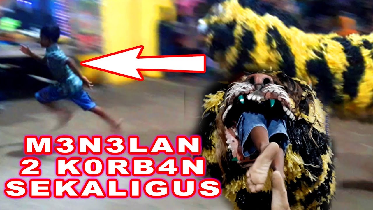 Begini, Kalau Ngeledek Macan ...| Macan Raksasa Nguntal 2 Bocah Sekaligus | Jaranan Wargo Budoyo