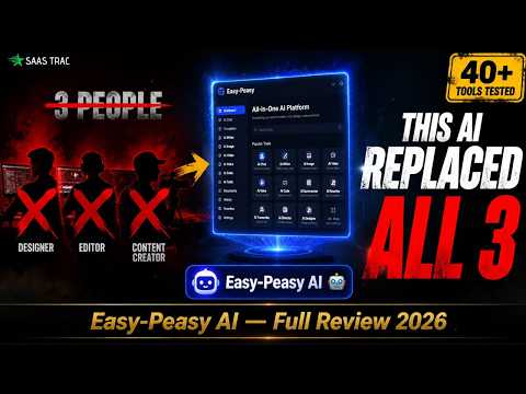 This AI Replaced 3 People On My Team — Easy-Peasy AI Review