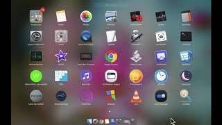 How to hide/unhide desktop icons from the menu bar on macOS