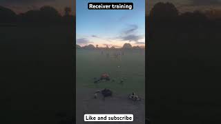 Receiver training footballreceiver footballdrills footballshorts zulunationfamily zulunation