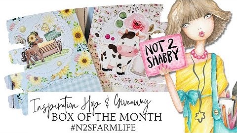 #N2SFarmLife @Not2ShabbyShop June 2023 Box Of The Month Hop & Giveaway - 4x6 Notepad