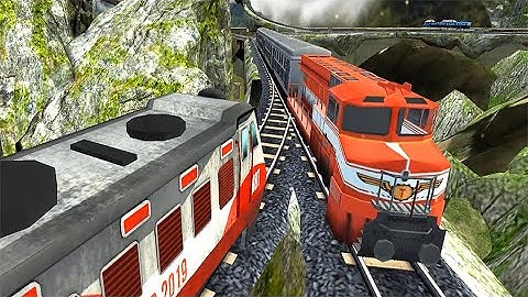 Train Racing 3D 2024 - Level 5 Fail Crash Other Train