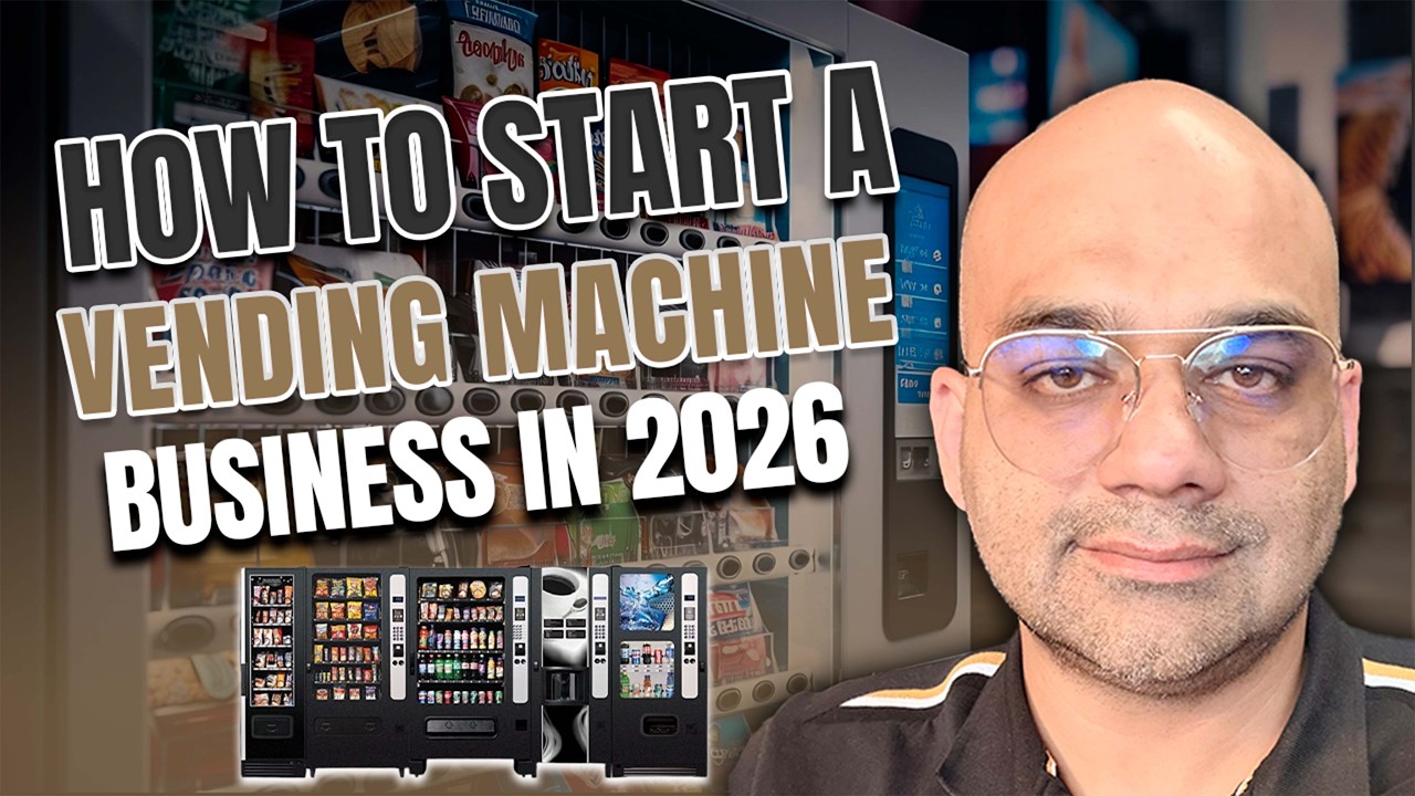 How to Start a Vending Machine Business in 2026 - YouTube