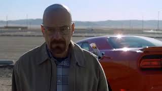 Walter White Drifting a Dodge Challenger | Breaking Bad