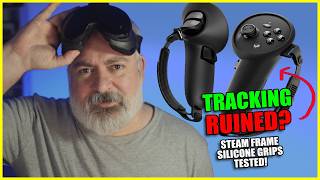 Steam Frame Accessories SOLD OUT? Try Spigen’s Steam Frame Grips (Tracking & Finger Sensor Tests!)