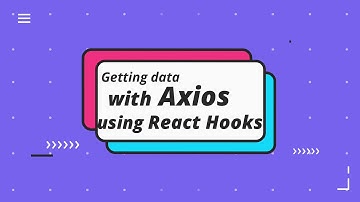 Getting data with Axios using React Hooks