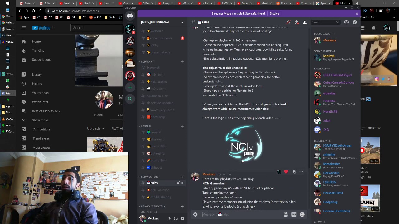 Update: Discord Revamp, Purge Incoming, Fan club? - YouTube
