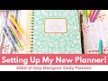 Setting Up My NEW 2020- 21 Planner: Day Designer Academic Year Daily Planner