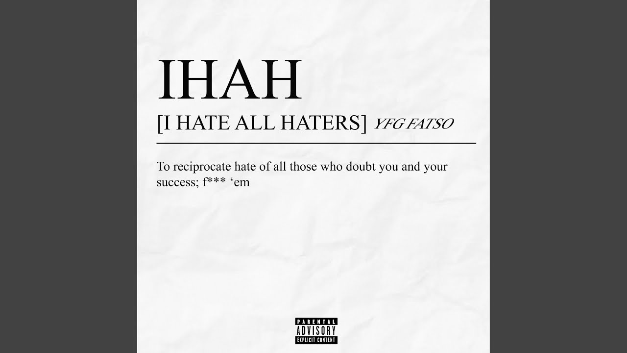 Watch I.H.A.H on YouTube Watch I.H.A.H on YouTube