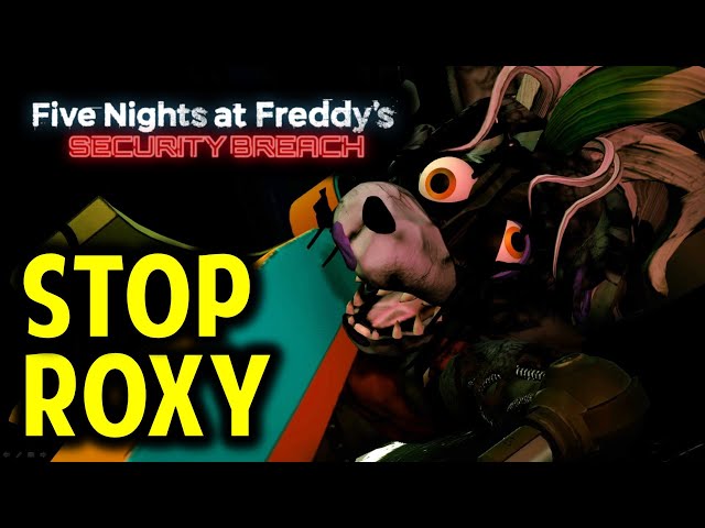 FNAF Security Breach - Roxy Boss Fight - Five Nights at Freddy's Security  Breach 