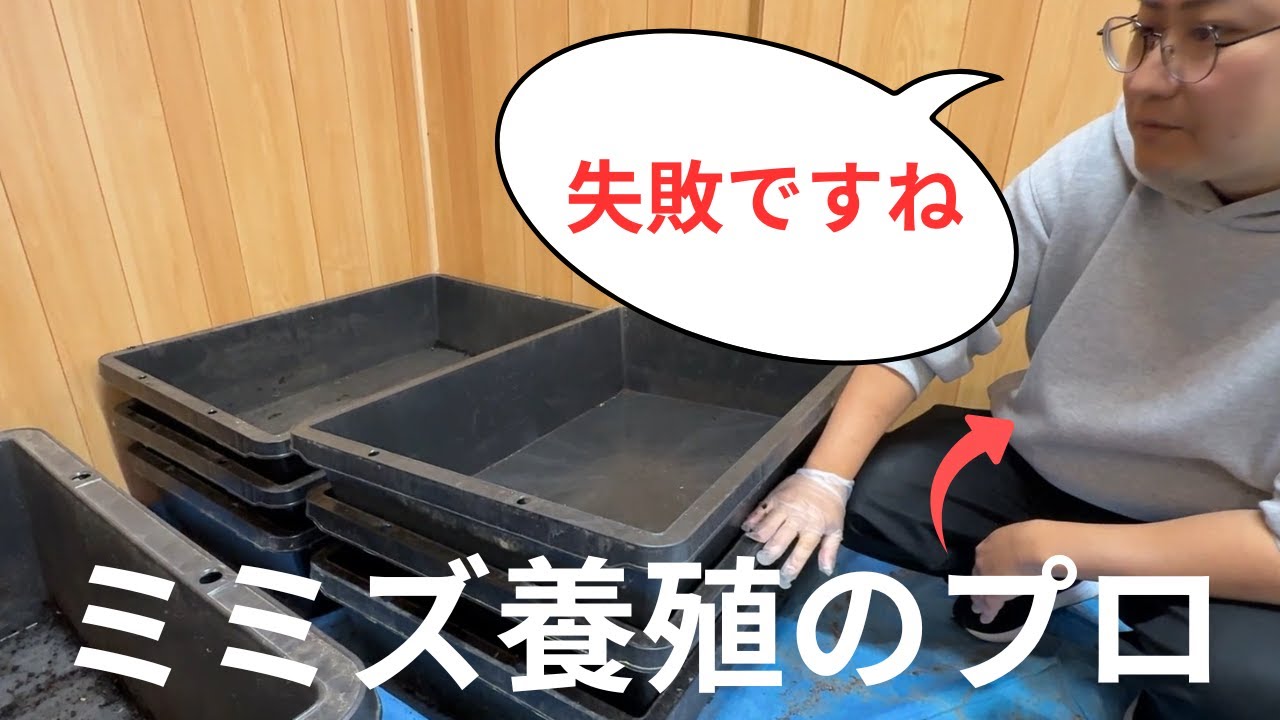 【ミミズ養殖したい人必見！】ミミズ養殖のプロに指導してもらいました