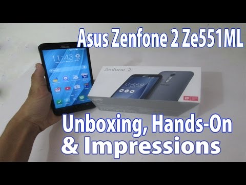 Asus Zenfone 2 Ze551ML 4GB-64GB Unboxing, Hands-on & Impressions !!