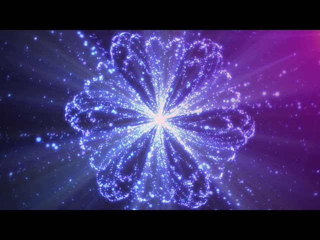 4K Blue Rays w/ Purple Stars - Moving Background #AAVFX on Make a GIF