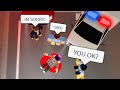 He Ran A Red Light And Ran Me Over! Rushed To The Hospital! (Roblox)