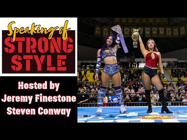 Strong Style Evolved recap | #NJPW Tokyo Dome talk w/Chris Samsa | Speaking of Strong Style