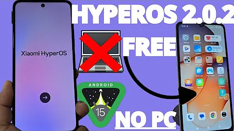 WITHOUT PC - ANDROID 15 ✅️ Xiaomi Hyperos 2.0.2 Frp bypass Account Google Unlock
