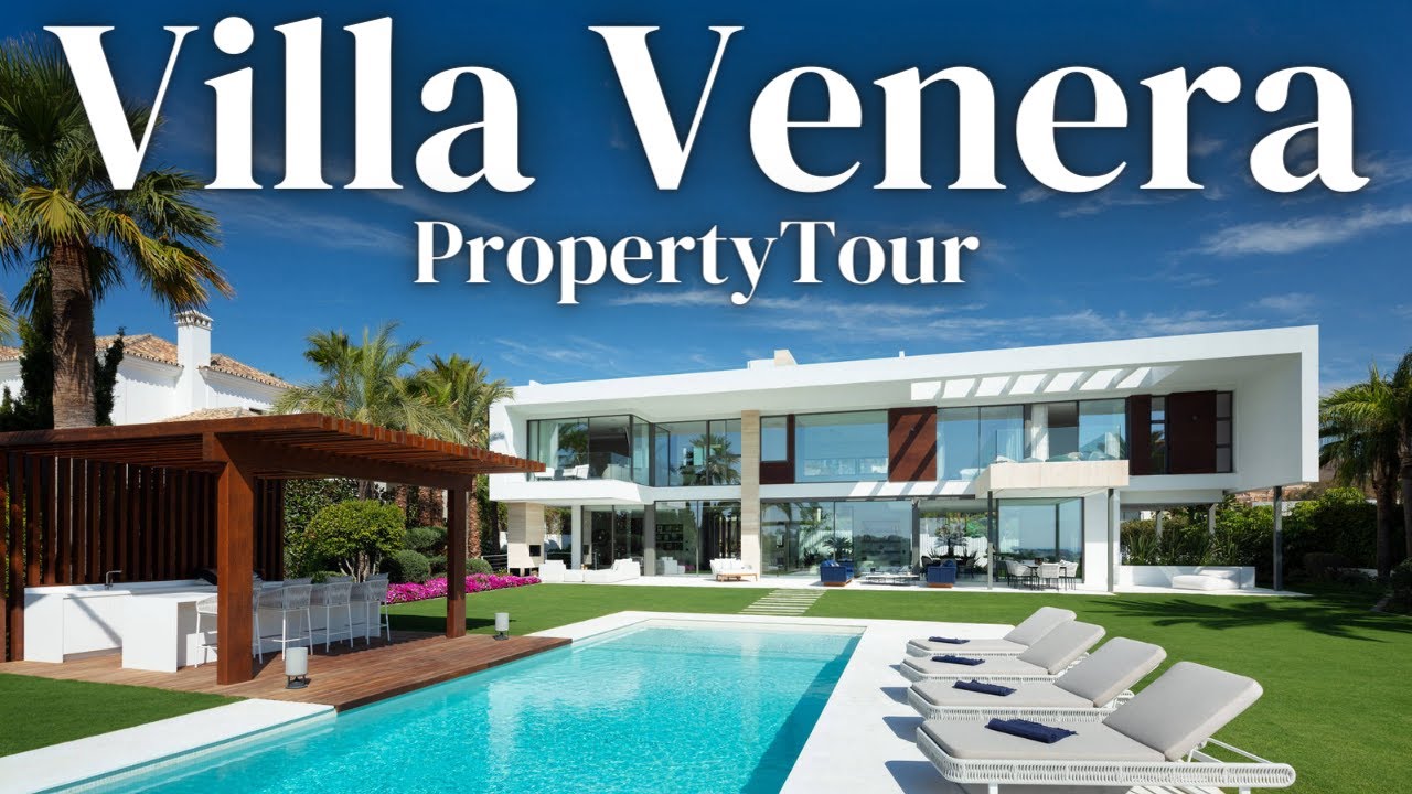 Touring a Ultra Contemporary Mega Mansion in Marbella ! (For Rent in La Cerquilla, Nueva Andalucia)