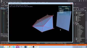 Modelling Demo with Quick Hull