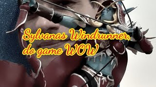 Como fiz a Sylvanas Windrunner BISCUIT ESCULTURA WORLDOFWARCRAFT