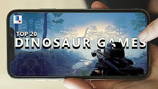 Top 20 Best DINOSAUR Games for Android & iOS 2022 | Games like Dino Crisis for Android iOS 2023 screenshot 1