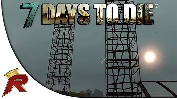 7 Days to Die Multiplayer - Part 20: "Building Castle Towers!" (Alpha 10.4)