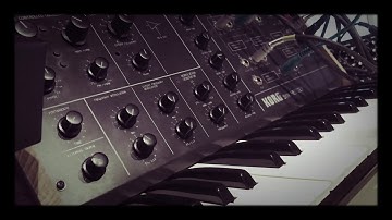 Korg MS-10 and Elektron Rytm - This thing is madd!