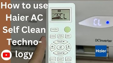 Self Clean Haier AC Technology Step by Step Process