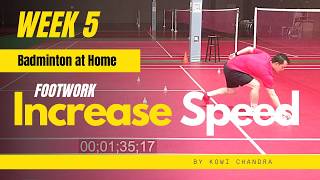 Badminton at Home - Week 5 :  How to Improve Speed by KC Badminton 10,131 views 4 years ago 9 minutes, 17 seconds