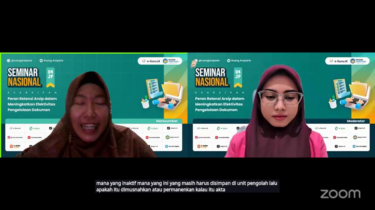 Seminar 4JP: Peran Retensi Arsip dalam Meningkatkan Efektivitas Pengelolaan Dokumen