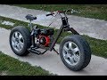 Homemade 200cc MOTORCYCLE of CAR TIRES !?  / PART 1