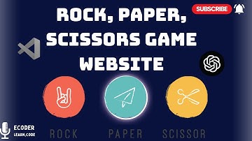 Rock, Paper, Scissors in 2 min with Chatgpt