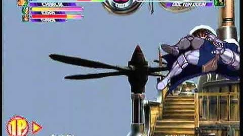 MvC2: Charlie Dramatic Slow-mo Sonic Break After K.O.