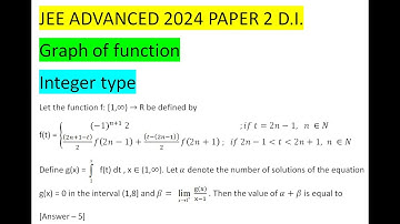 Let the function f: [1,∞) → R be defined by f(t) = {(〖(-1)〗^(n+1)  2if t=2n-1,   n ∈N@((2n+1-t)