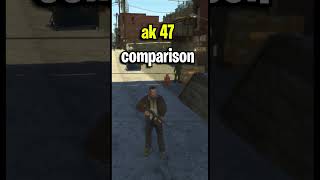 AK 47 in GTA IV (full video in the channel)  #shorts  #gta #gtaiv #videogames
