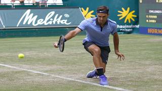 Roger Federer vs Karen Khachanov | Halle 2017 SF Highlights