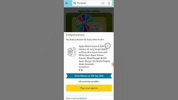 Amazon Spin & Win Apple Watch 8⌚️ Prize Claim now 🎉🎁🎊🎁 #viralvideo #viralshorts #shortsfeed #yt