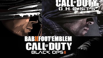 COD Black Ops 2 Emblem Tutorial  - Call of Duty Ghosts