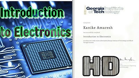 Introduction to Electronics HD.