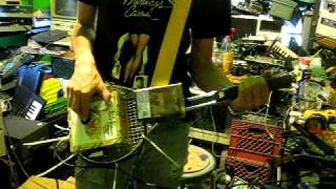 case mod photo theremin built by Corey Busboom synth circuit bent