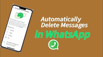 Automatic Delete WhatsApp Message | How to auto delete whatsapp messages after 1 hour