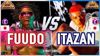 SF6 🔥 Fuudo (Dee Jay) vs Itazan (Marisa) 🔥 Street Fighter 6