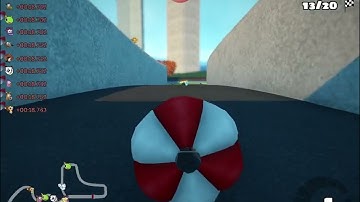 SuperTuxKart - RT5 Lime Windland, 20 laps, reverse