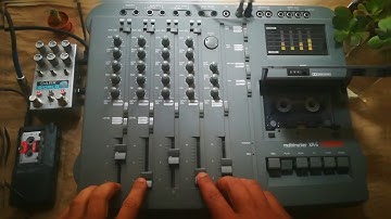 Ambient tapeloop with Fostex XR5 and Dark World Chasebliss Audio pedal