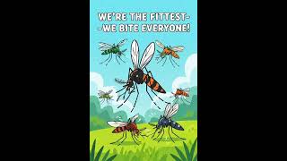 Survival of the Fittest #shortsfeed #shortsviral #ScienceTuber #funny #jokes