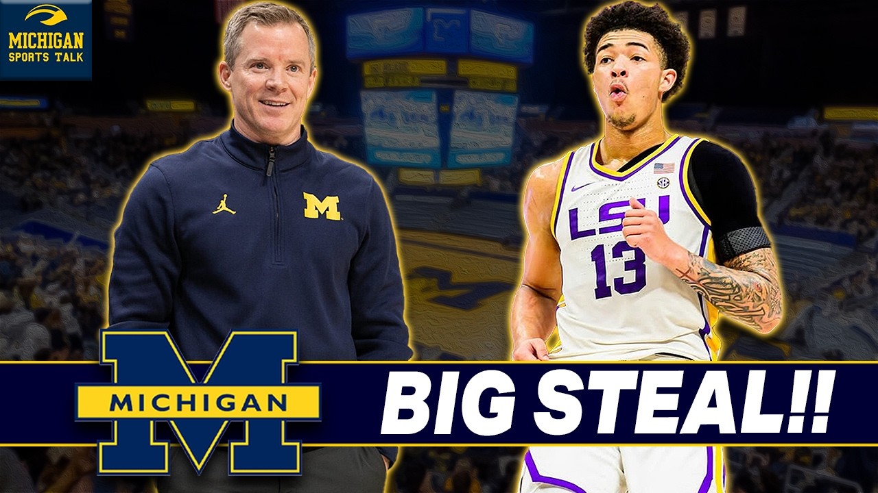 Michigan Transfer Reed Michigan Just Got a STEAL From the Transfer Portal!! - YouTube
