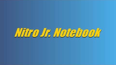 VTech Nitro Jr. Notebook (SoundTrack) - Startup